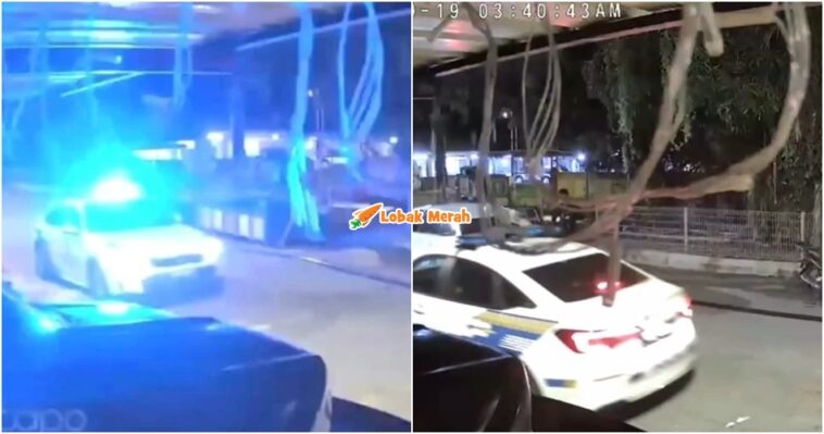 Video Curi Kabel Polis Escort