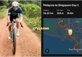 Valtteri Bottas Kayuh Basikal Ke Singapura