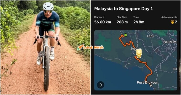 Valtteri Bottas Kayuh Basikal Ke Singapura