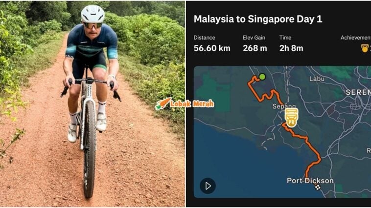 Valtteri Bottas Kayuh Basikal Ke Singapura