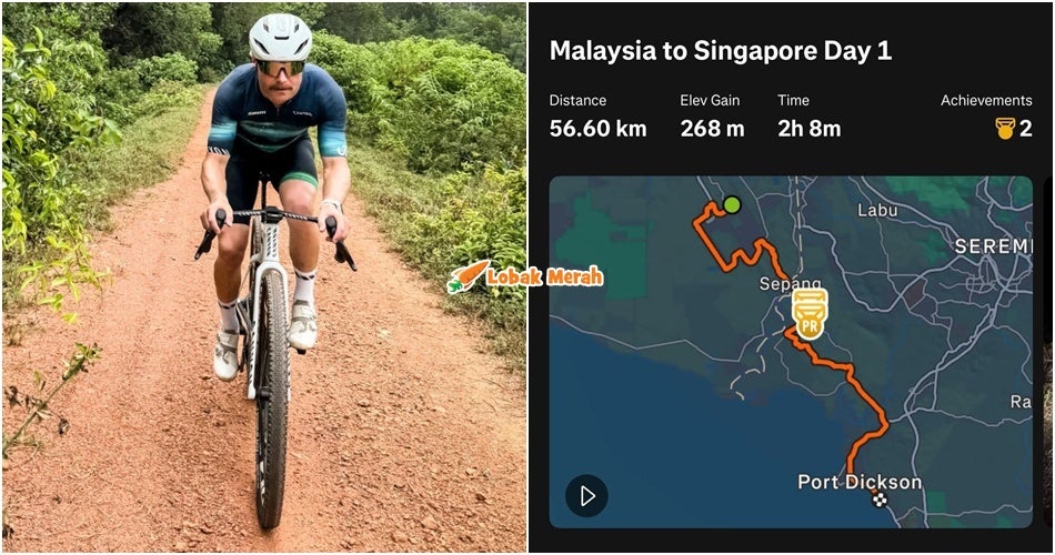 Valtteri Bottas Kayuh Basikal Ke Singapura